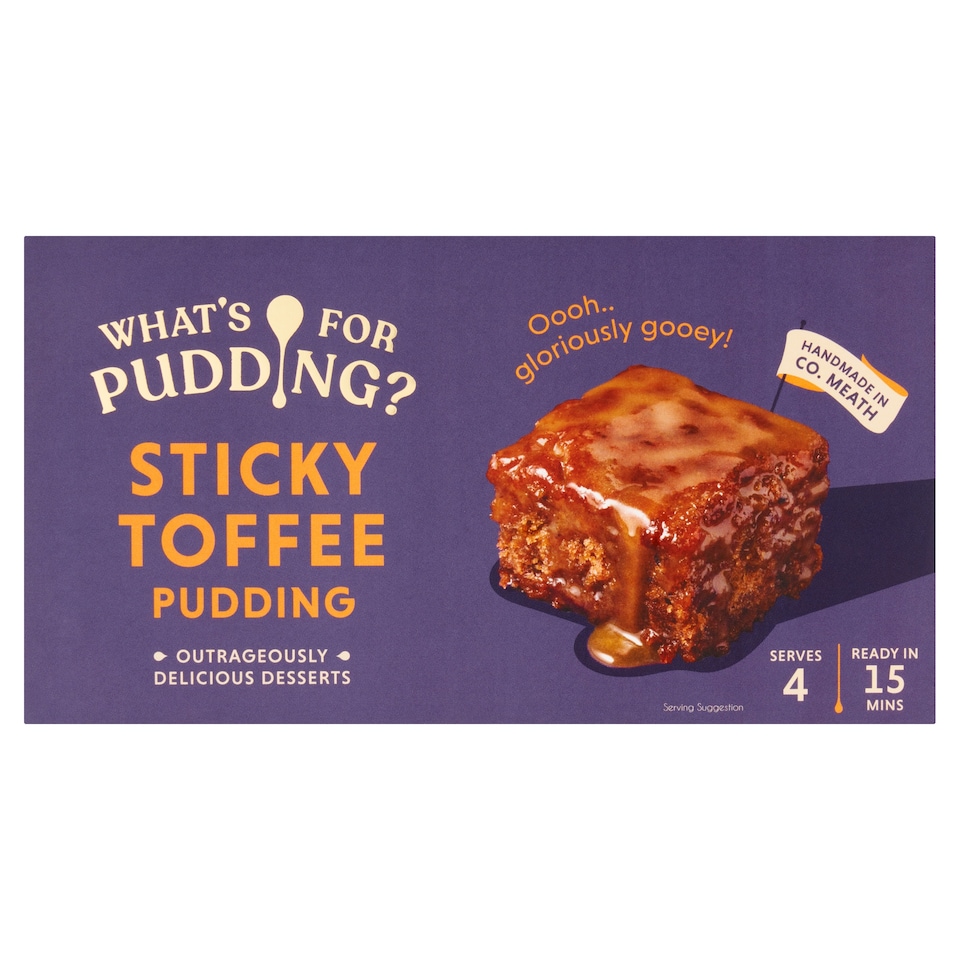 What's For Pudding ? Sticky Toffee Pudding 420G