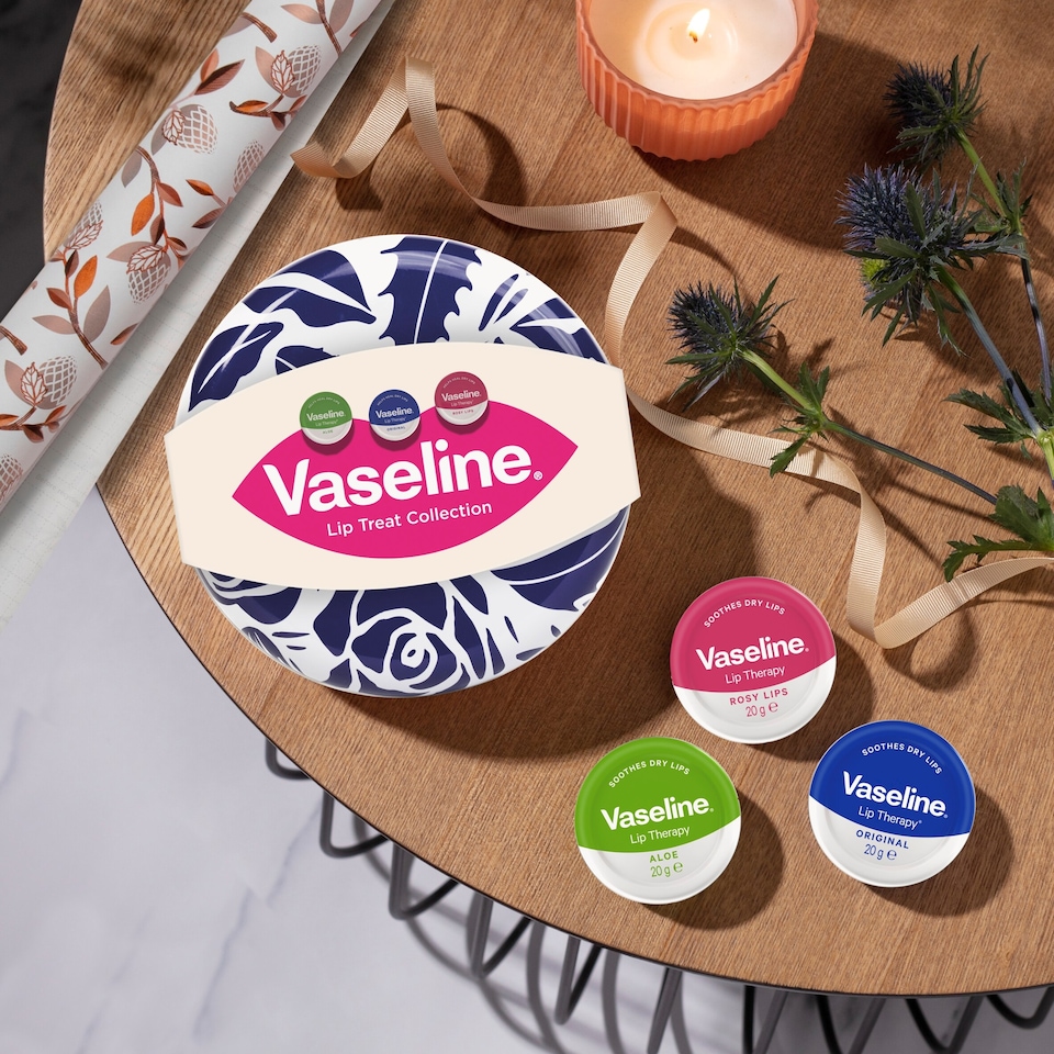 image 1 of Vaseline Lip Treat Collection Gift Set 60g