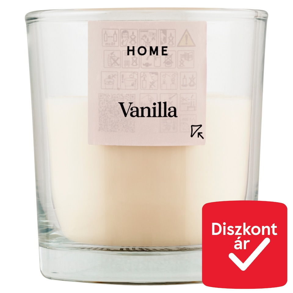 Tesco Home Vanilla Scented Candle 95 g