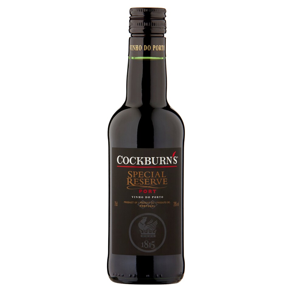 Cocksburn Port Cockburns Special Reserve Port 20cl - Tesco Groceries