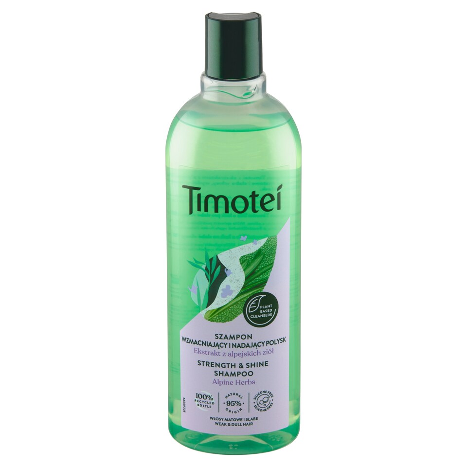 image 1 of Timotei Strength & Shine Shampoo 400 ml
