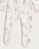 image 3 of F&F Baby 4-Piece Pure Cotton Bunny Print Sleepsuit, Bodysuit, Legging and Hat Set in Pink