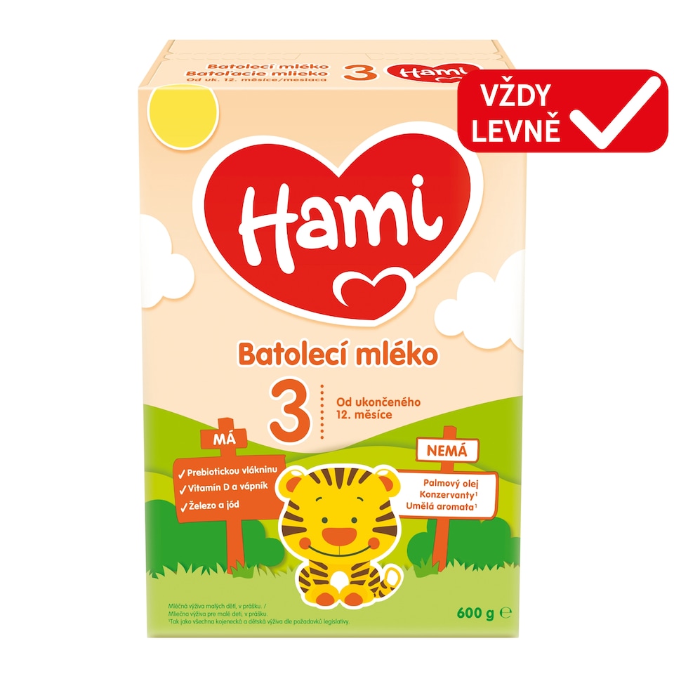 image 1 of HAMI 3 Toddler Formula 600g