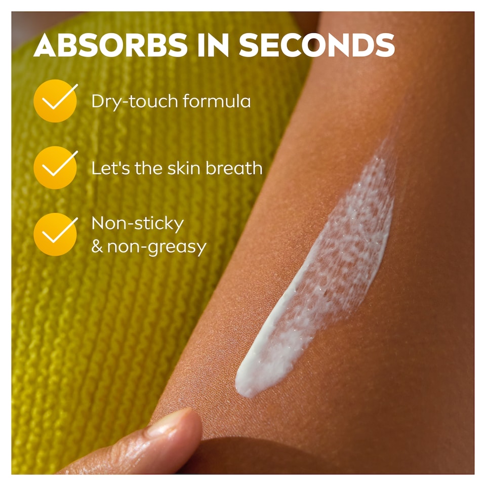 image 1 of NIVEA SUN Protect & Moisture Invisible Finish Sun Cream Lotion SPF50+ 150ml