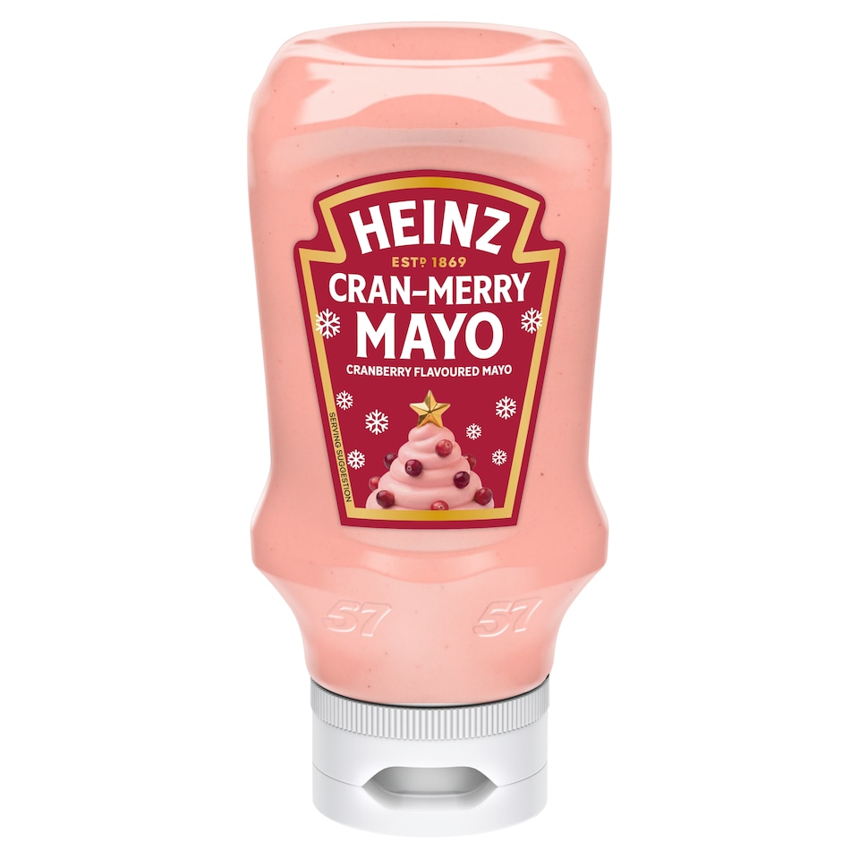 image 1 of Heinz Christmas Cran-merry Cranberry flavoured Mayo 400 ml