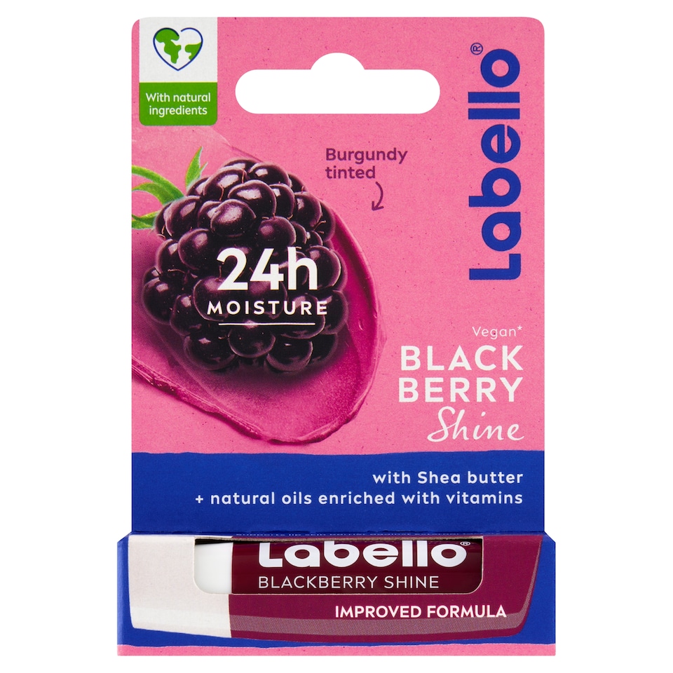 obrázok 1 z Labello Blackberry Shine Ošetrujúci balzam na pery 4,8 g