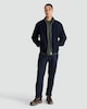 image 1 of F&F Zip-Through Harrington Jacket in Navy