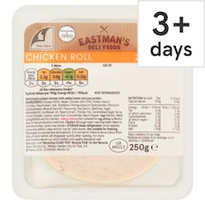 Eastmans Cooked Chicken Roll Slices 250g