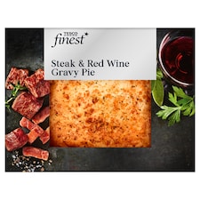 Tesco Finest Steak & Red Wine Gravy Pie 500G
