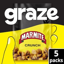 Graze Marmite crunch multipack 5x22.5g