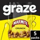 image 1 of Graze Marmite crunch multipack 5x22.5g