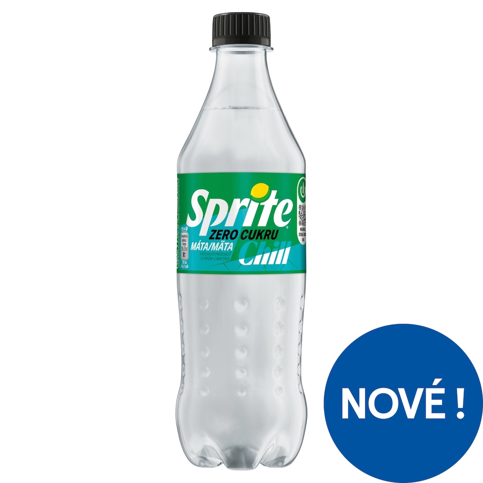 Sprite Zero Chill máta příchuť citron-limetka 500ml