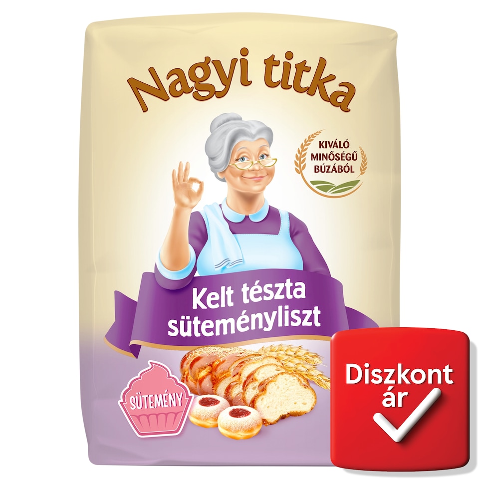 Nagyi titka kelt tészta süteményliszt 1 kg