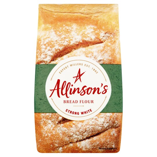 Allinson Strong White Bread Flour 500G Tesco Groceries