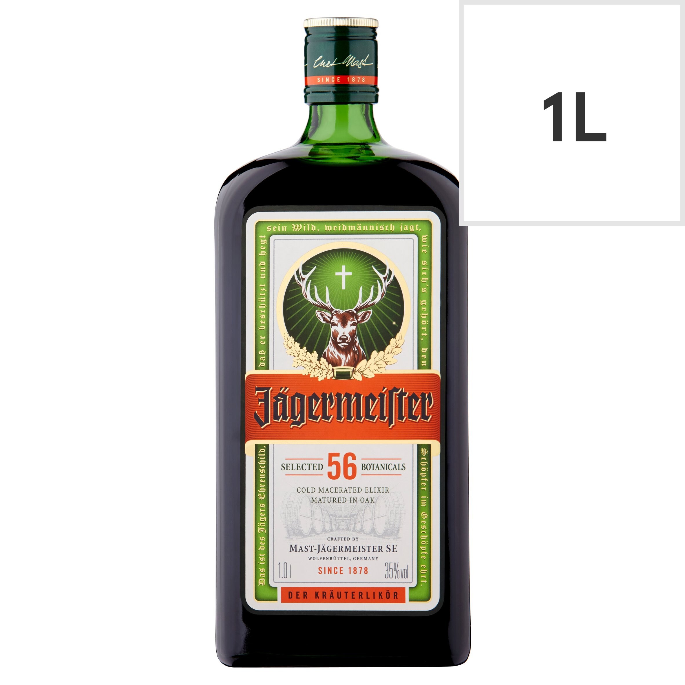 Jagermeister 1 Litre - Tesco Groceries