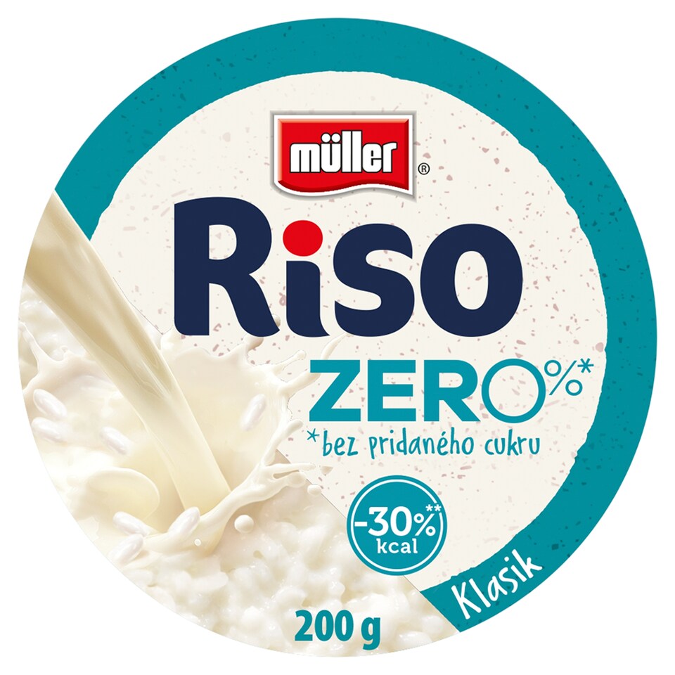 Obrázek 1 pro produkt Müller Riso Zero mléčný rýžový dezert 200g