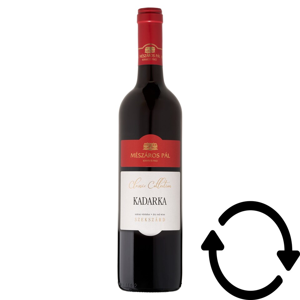Mészáros Pál Classic Collection Szekszárdi Kadarka Dry Red Wine 12,5% 0,75 l