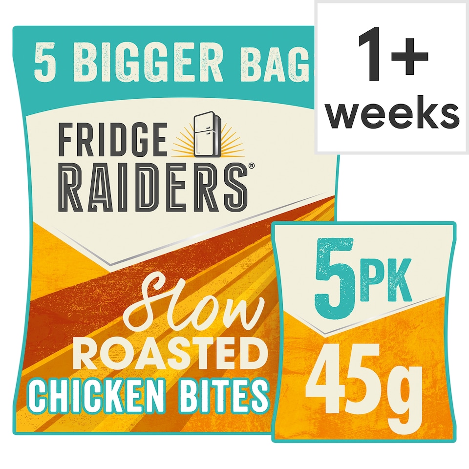  Fridge Raiders Slow Roasted Chicken Bites 5x45g
