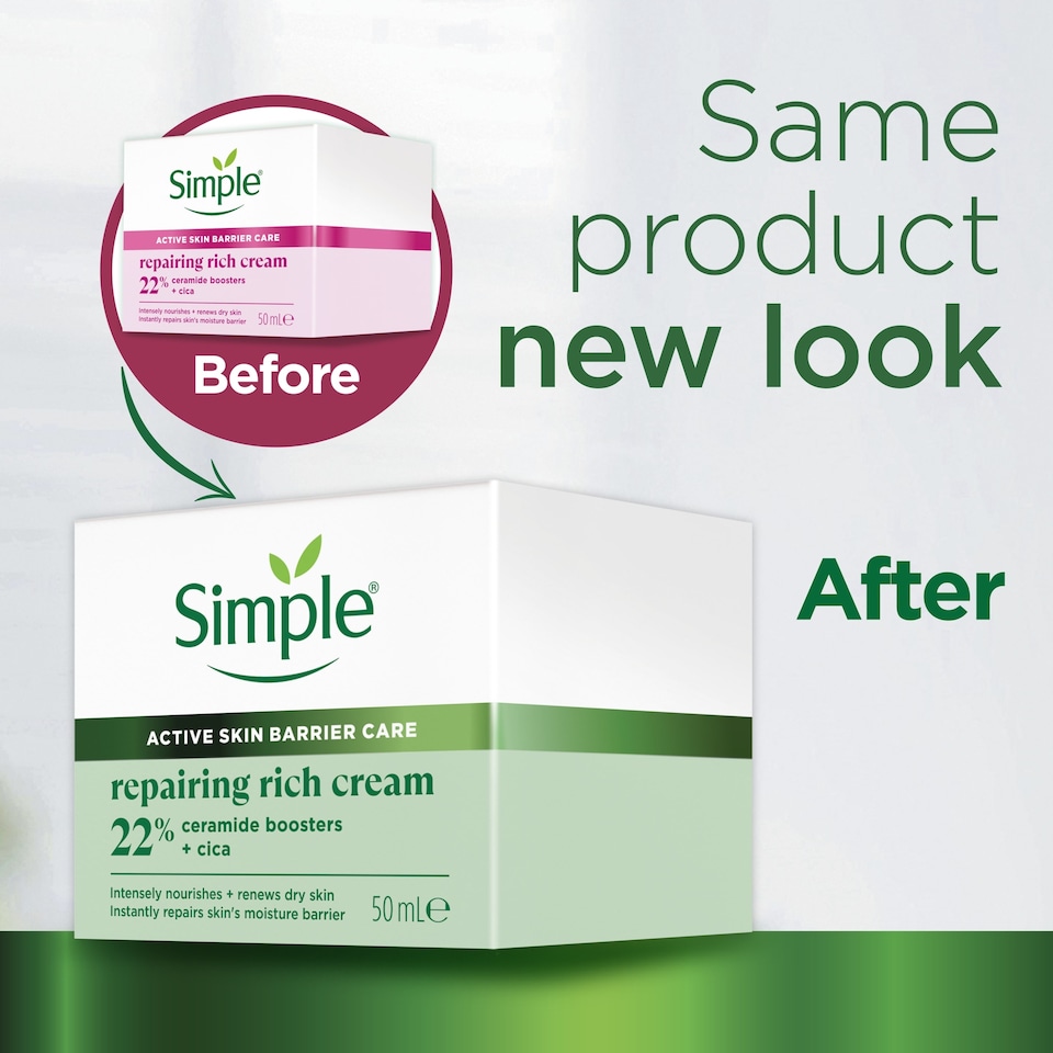 image 1 of Simple Repairing Rich Face Cream 50ml