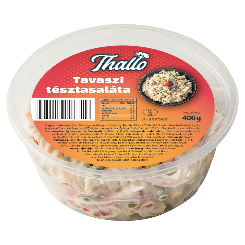 Thallo tavaszi tésztasaláta 400 g