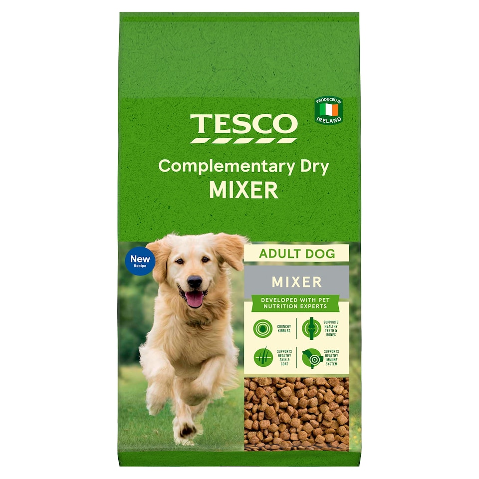 Tesco Complementary Dry Mixer Adult Dog Food 4Kg