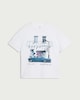 image 3 of F&F Boys Pure Cotton Printed T-Shirt in White