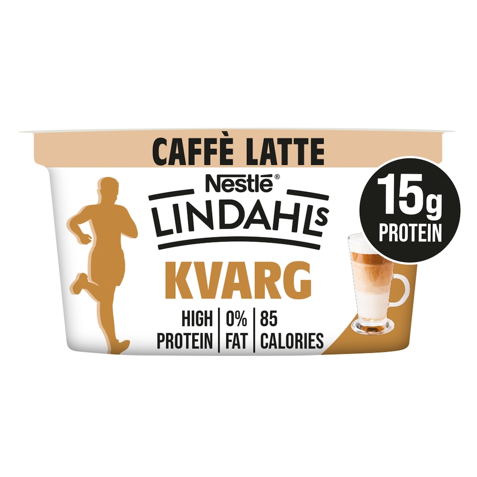 image 1 of Lindahls Kvarg Caffe Latte 150g