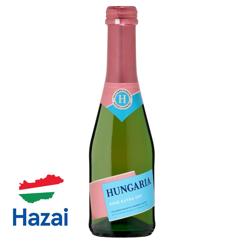 Hungaria különlegesen száraz, rosé minőségi pezsgő 12% 0,2 l