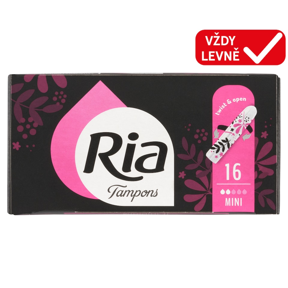 Obrázek 1 pro produkt Ria Mini tampony 16 ks
