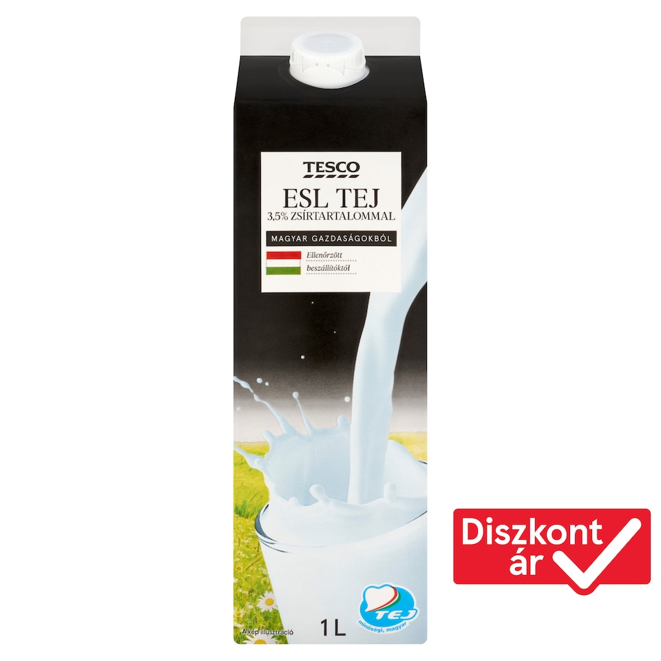 Tesco ESL Whole Milk 3,5% 1 l