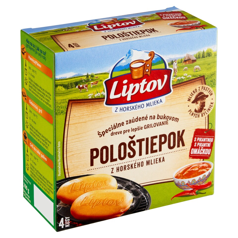 Liptov Pološtiepok for Grill with Spicy Sauce 4 pcs 290g