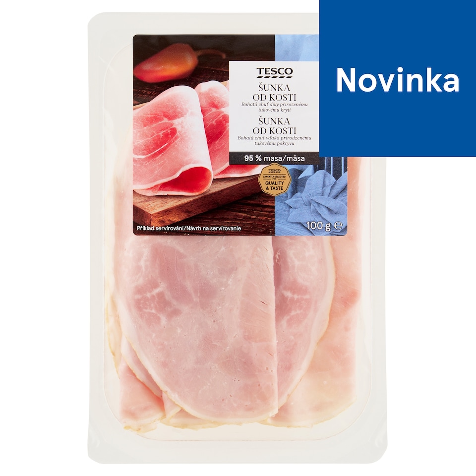 Tesco Šunka od kosti špeciál 100 g