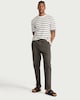 image 1 of F&F Cotton Rich Slim Leg FREEFIT® Chino Trousers in Khaki