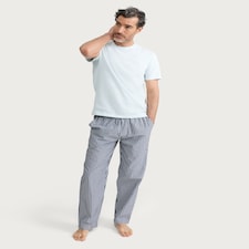 F&F Pure Cotton Striped Pyjama Set in Multi