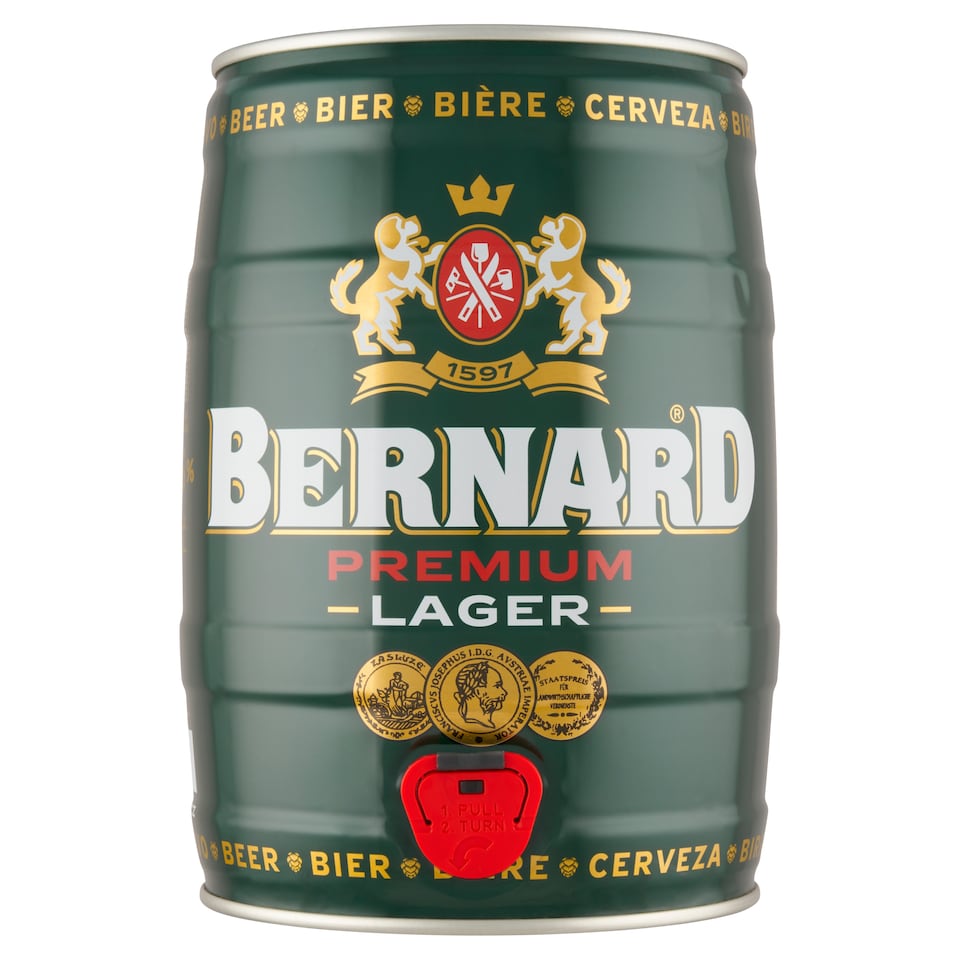 obrázok 1 z Bernard Tradičný svetlý ležiak 5 l