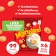 image 4 of Maryland 6 Mini White Choc Cookie Bags 118.8g