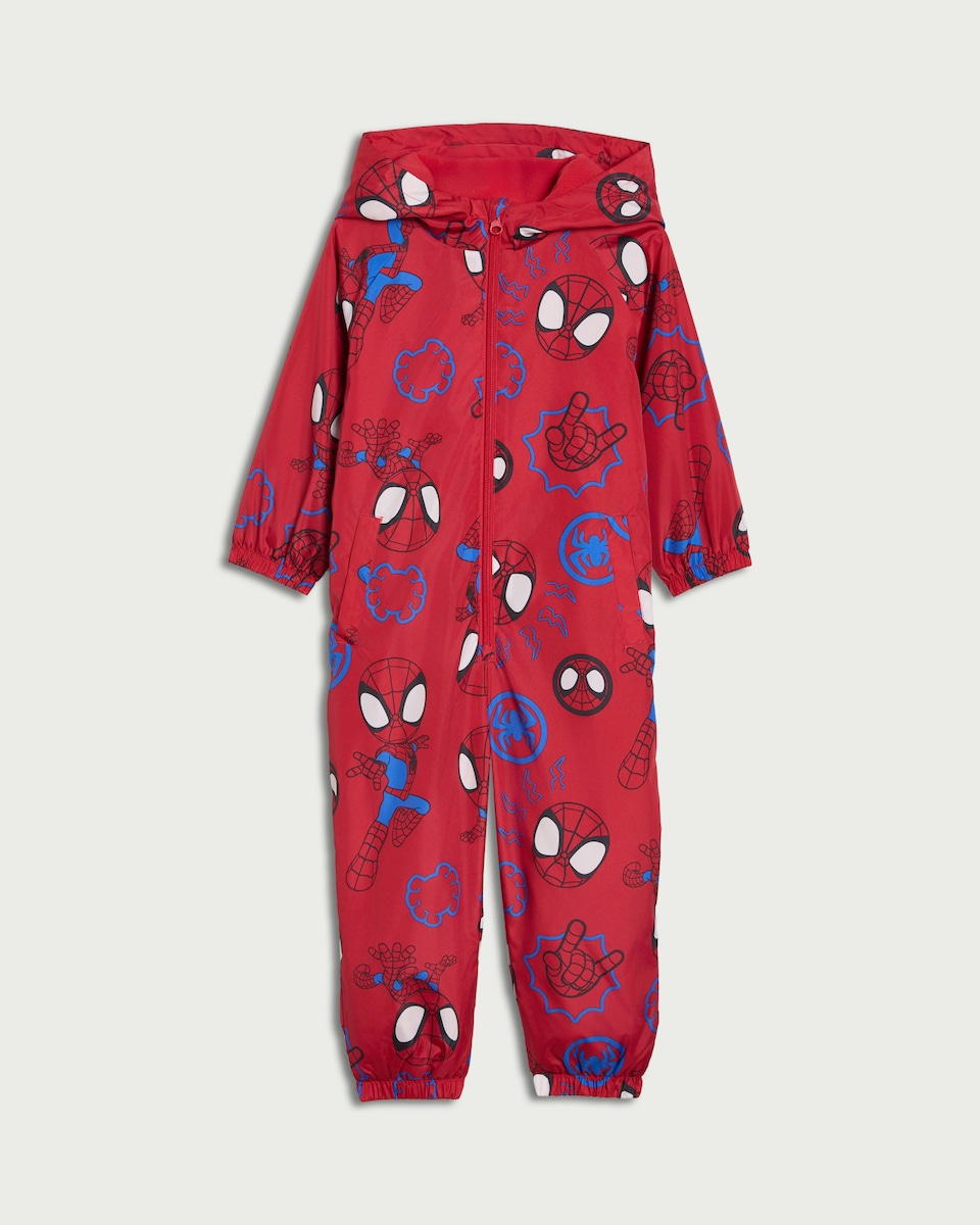 image 1 of Marvel Spider-Man Puddlesuit in Red