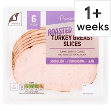 Premier Deli Roast Turkey Breast Slices 125g