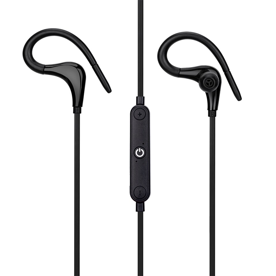 image 1 of Groov-E Sport Clips Earphones Black
