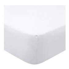 Fox & Ivy Silver 400 Thread Count Fitted Sheet Double