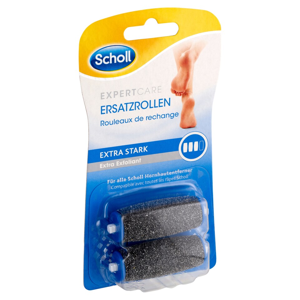 Scholl Expert Care Velvet Smooth extra érdes forgófejek gyémántkristályokkal 2 db