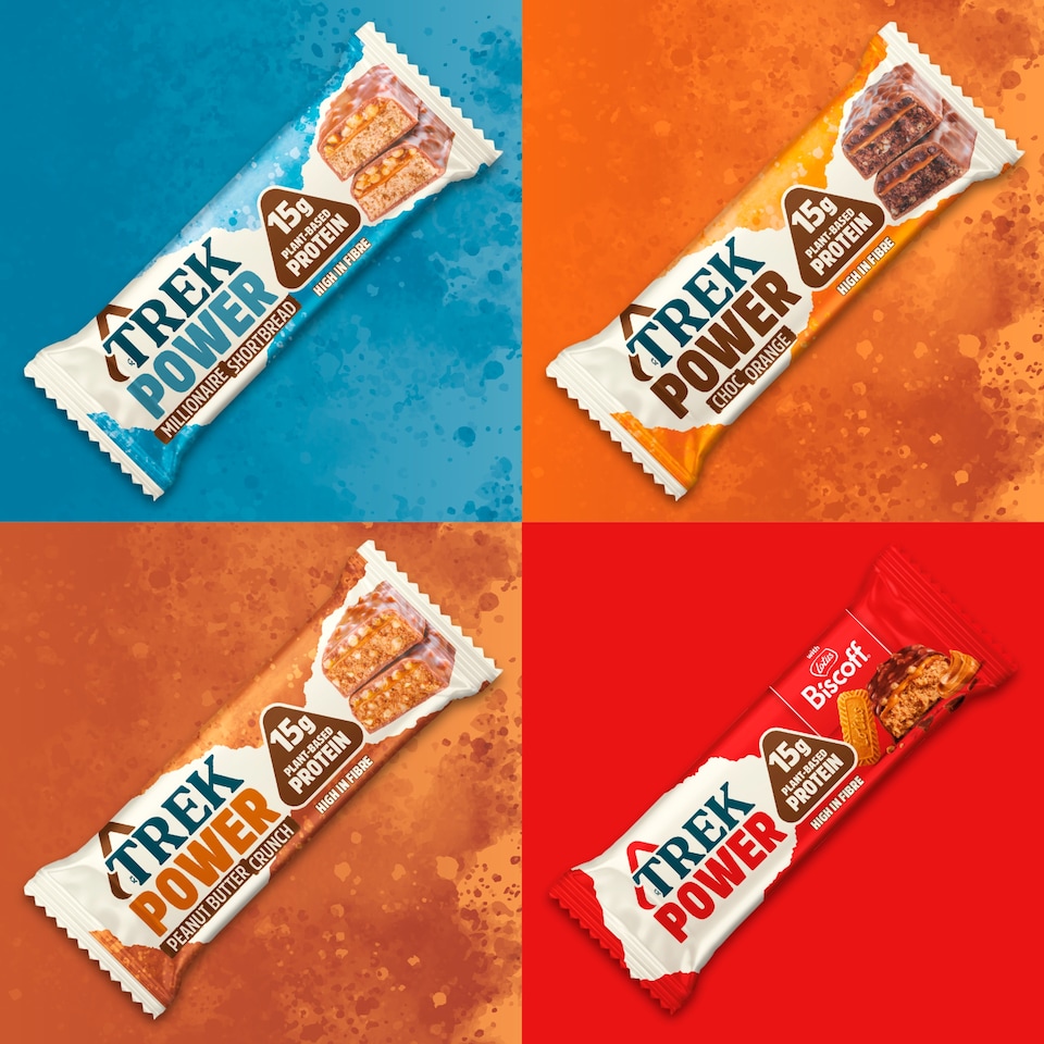 image 1 of TREK Power Protein Bar - Millionaire Shortbread 55g