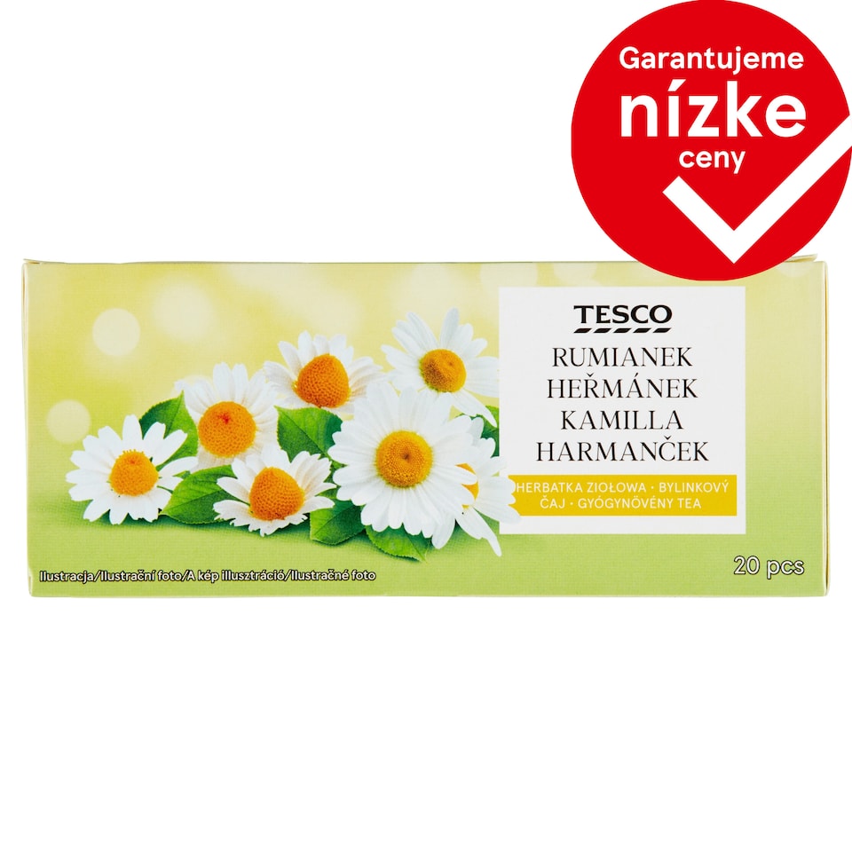 Tesco Chamomile Herbal Tea 20 x 1.5 g (30 g)