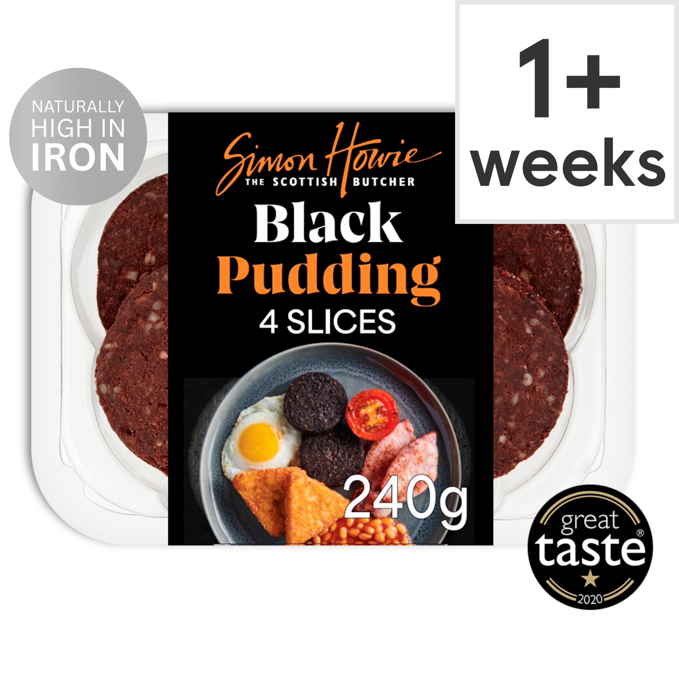 Simon Howie Black Pudding 240G (L)