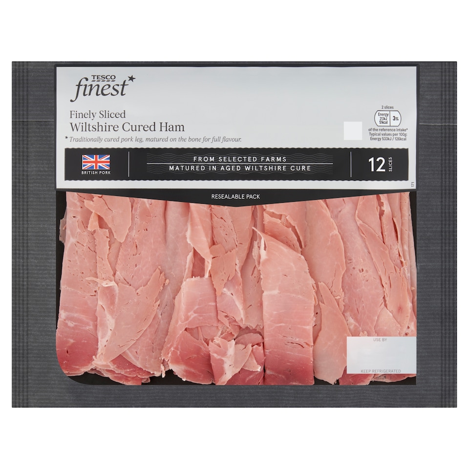Tesco Finest Wiltshire Cured Ham 240g