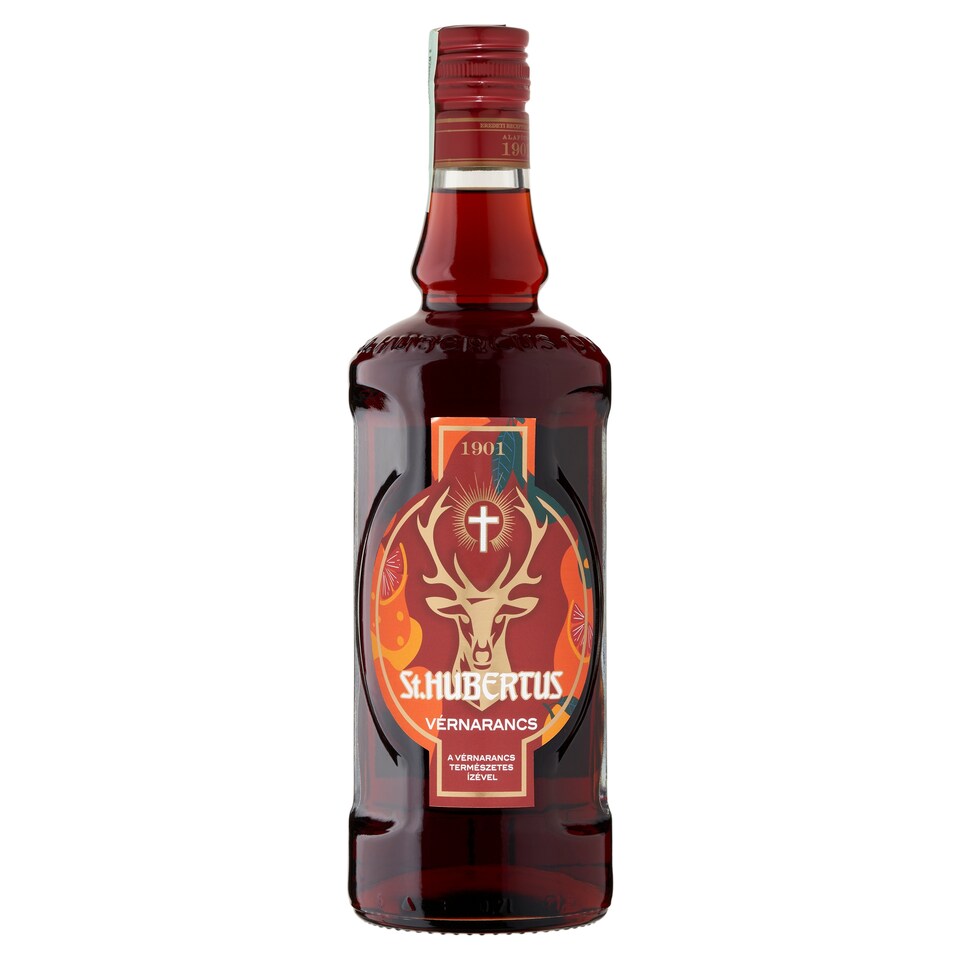 St. Hubertus Vérnarancs gyógynövénylikőr 32% 0,7 l