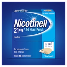 Nicotinell TTS 30 Stop Smoking Aid Step 1 21mg Nicotine Patches 7s