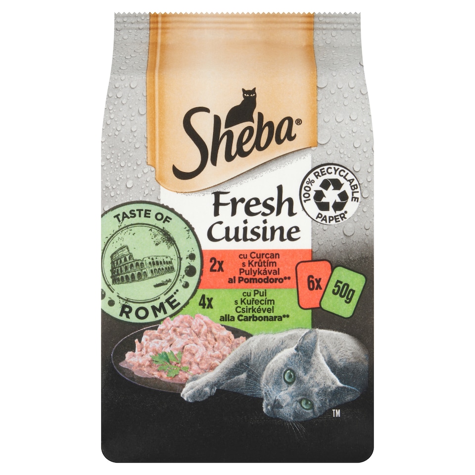 Obrázek 1 pro produkt Sheba Fresh Cuisine kompletní mokré krmivo pro dospělé kočky 6 x 50g (300g)