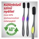 Colgate 360 Charcoal közepes fogkefe 2 db  5. kép