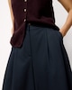 image 4 of F&F Wide Leg Culottes in Navy